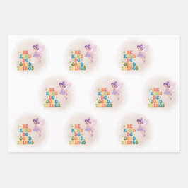 ゴージャスな妖精 ラッピングペーパーシート