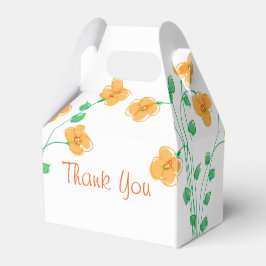 ゴージャスな小さなピーチフローズンゲストフリット フェイバーボックス