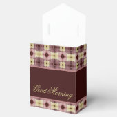 ゴージャスな小さな良い朝のテントスタイルの好意ボックス フェイバーボックス (オープン)