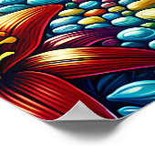 ゴージャスな愛アート |沿岸美しい ポスター (角)