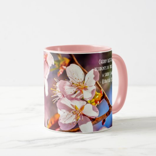 ゴージャスな桜 マグカップ (正面右)