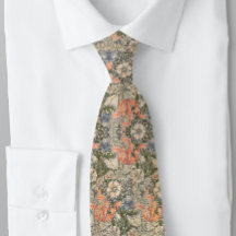 ゴージャスな植物性フローラグレーオレンジオリーブ |