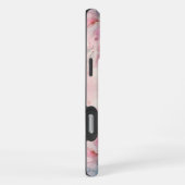 ゴージャスな水色バタフライiPhone iPhoneケース (右側面)