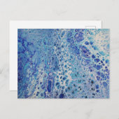 ゴージャスな海波はがき ポストカード (正面/裏面)