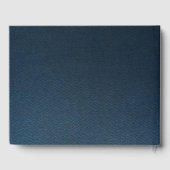 ゴージャスな海軍と埃っぽい青い花の植物学 ゲストブック (裏面)