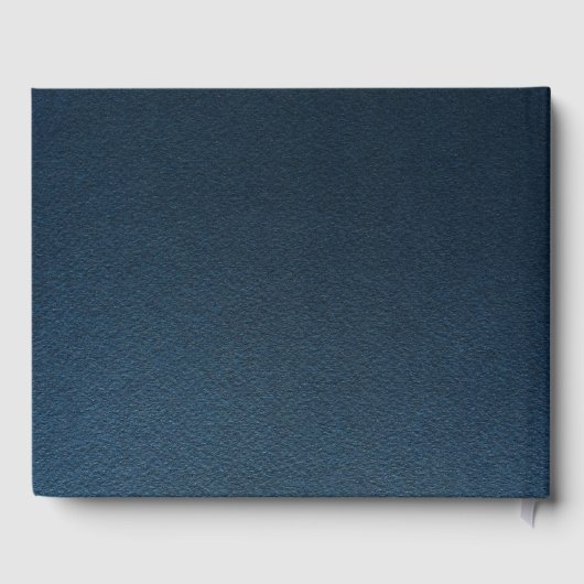 ゴージャスな海軍と埃っぽい青い花の植物学 ゲストブック (裏面)