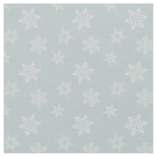 ゴージャスな灰色の雪片パターン ファブリック (クローズアップ)
