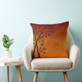 ゴージャスな竹と山の景色 クッション (椅子)