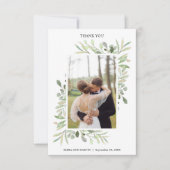 ゴージャスな結婚黙示録の写真サンキューカード サンキューカード (正面)