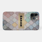 ゴージャスな美カラフルしいキューブ Case-Mate iPhoneケース (裏面(横))