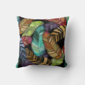 ゴージャスな羽 |ボースタイリッシュホ クッション (裏面)