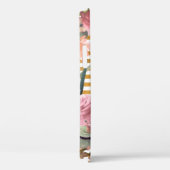 ゴージャスな花モノグラムガーリー Case-Mate iPhoneケース (裏面 / 右)