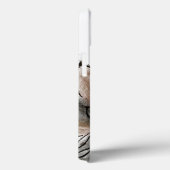 ゴージャスな茶色の花の絵画 Case-Mate iPhoneケース (裏面 / 右)