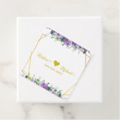 ゴージャスな薄紫とラベンダーブドウ園 フェイバータグ (インサイチュ)