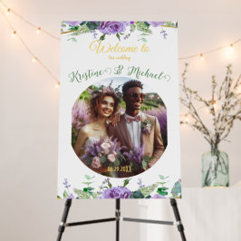 ゴージャスな薄紫ラベンダーヴィンヤードズ結婚ウェルカム