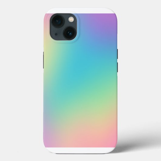 ゴージャスな虹のグラデーション Case-Mate iPhoneケース (裏面)