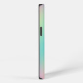 ゴージャスな虹のグラデーション iPhoneケース (右側面)