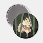 ゴージャスな蛾の磁石 マグネット (正面/裏面)