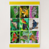 ゴージャスな蝶コラージュ、12歳以上、1014点 ジグソーパズル (縦)