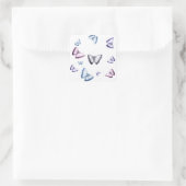 ゴージャスな蝶 スクエアシール (バッグ)