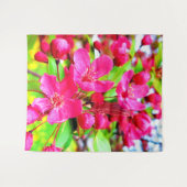 ゴージャスな赤いバロンのクラベアップルの写真 タペストリー (正面(横))