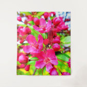 ゴージャスな赤いバロンのクラベアップルの写真 タペストリー (正面)