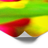 ゴージャスな赤いバロンのクラベアップルの写真 ポスター (角)