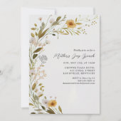 ゴージャスな野草植物母の日ブランチ 招待状 (正面)