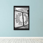 ゴージャスな門 キャンバスプリント (インサイチュ (ウッドフロア))