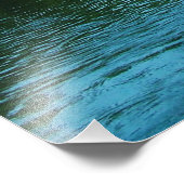 ゴージャスな風景の写真 – 湖、山。 フォトプリント            (角)