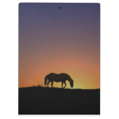 ゴージャスな馬のクリップボード クリップボード (裏面)