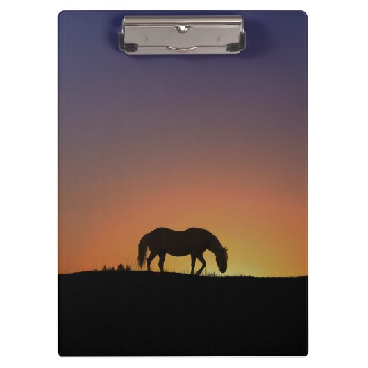 ゴージャスな馬のクリップボード クリップボード (正面)