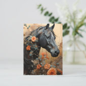 ゴージャスな馬 ポストカード (スタンド正面)