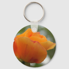 ゴージャスな黄色のバラの花写真。 キーホルダー