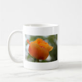 ゴージャスな黄色のバラの花写真。 コーヒーマグカップ (左)