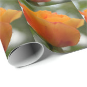 ゴージャスな黄色のバラの花写真。 ラッピングペーパー (ロールコーナー)