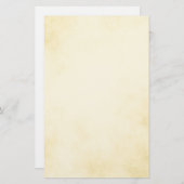 ゴージャスな黄金の羊皮紙 便箋 (正面/裏面)