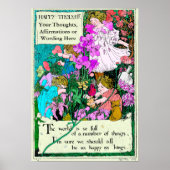 ゴージャスな19世紀のイラストレーション ポスター (正面)