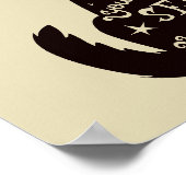 ゴージャスな「友達は星のようなもの」の引用文ポスター ポスター (角)