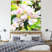 ゴージャスなMalus asiatica写真 キャンバスプリント (インサイチュ (寝室))