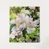 ゴージャスなMalus asiatica写真 タペストリー (正面)