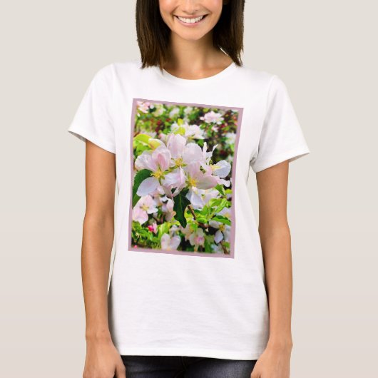 ゴージャスなMalus asiatica写真 Tシャツ (正面)