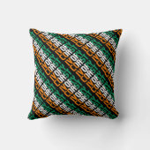 ゴージャスアイボリー海岸国旗 クッション (裏面)