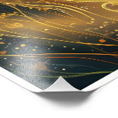 ゴージャスアストロロジー〔占星術の〕十二宮図誕生標識 フォトプリント            (角)