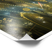 ゴージャスアストロロジー〔占星術の〕十二宮図誕生標識 フォトプリント (角)