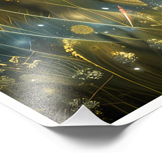 ゴージャスアストロロジー〔占星術の〕十二宮図誕生標識 フォトプリント            (角)