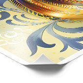 ゴージャスアストロロジー〔占星術の〕十二宮図誕生標識 フォトプリント            (角)