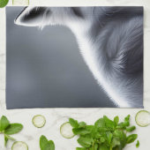 ゴージャスアルティックキツネ キッチンタオル (折り畳み)