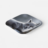 ゴージャスアルティックキツネ ペーパープレート (傾斜あり)