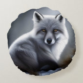 ゴージャスアルティックキツネ ラウンドクッション (裏面)